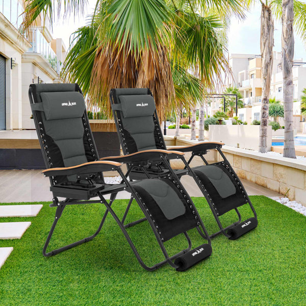 YOUDENOVA Folding Zero Gravity Chair with Cushions - Wayfair Canada